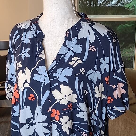 Time and Try sz M(8-10) floral dress with 2 side pockets - Picture 2 of 10